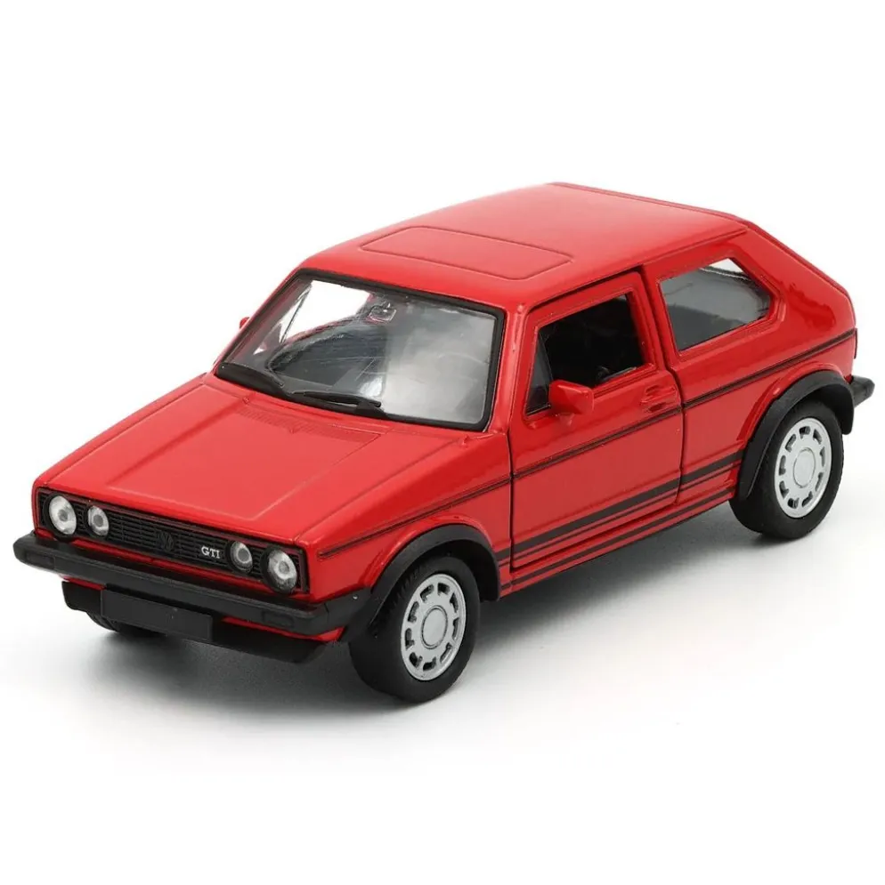 Volkswagen Golf I GTI - Röd - Welly - 1:34