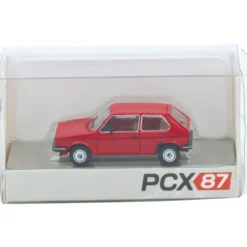 Volkswagen Golf I - Röd - PCX87 - 1:87 - 4 cm