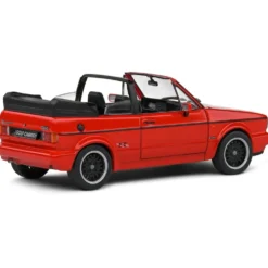 Volkswagen Golf MK1 Cab Sportline 1992 - Röd - Solido - 1:43