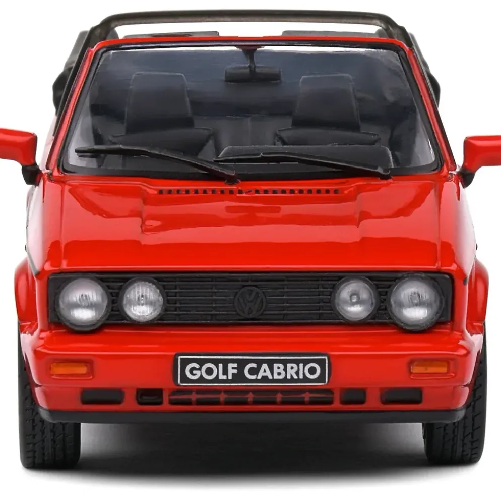 Volkswagen Golf MK1 Cab Sportline 1992 - Röd - Solido - 1:43