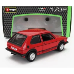 Volkswagen Golf MK1 GTI (1979) - Röd - Bburago - 1:32