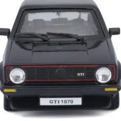 Volkswagen Golf Mk1 GTI - 1979 - Svart - Bburago - 1:24