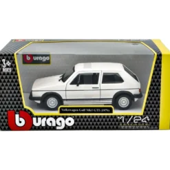 Volkswagen Golf Mk1 GTI - 1979 - Vit - Bburago - 1:24