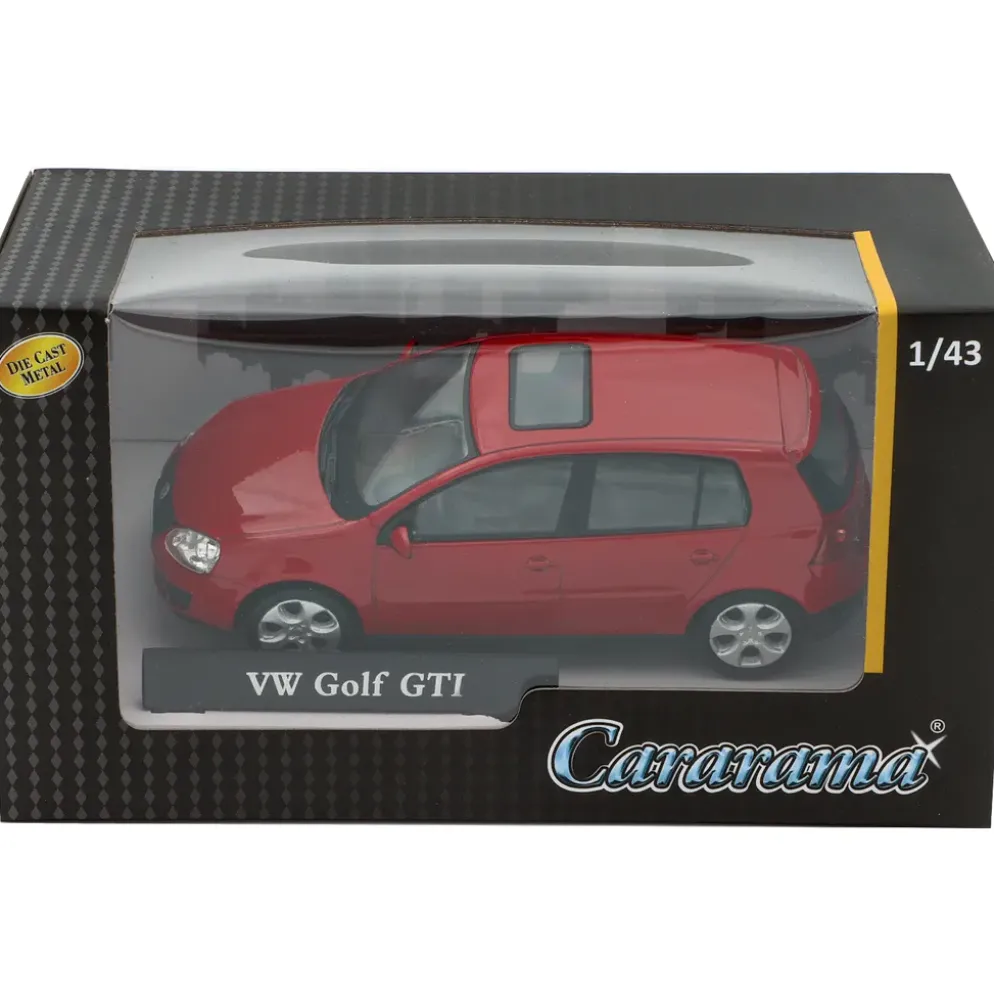 Volkswagen Golf V GTI - Röd - Cararama - 1:43