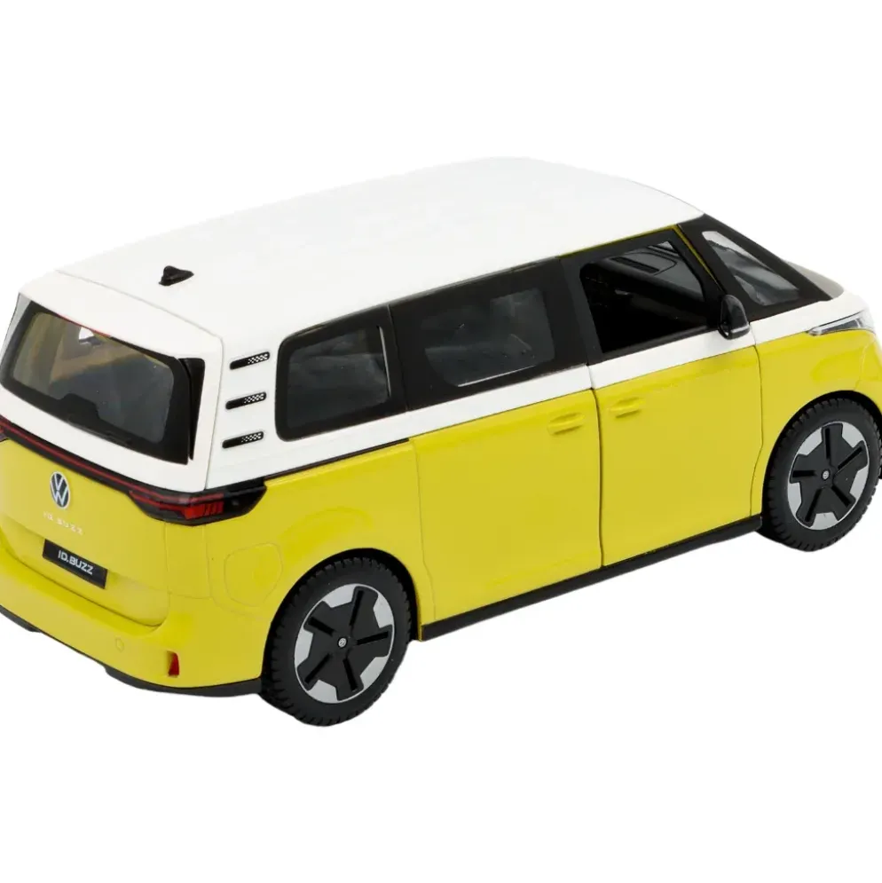 Volkswagen ID. Buzz - 2023 - Gul och Vit - Maisto - 1:24