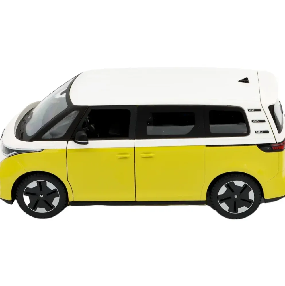 Volkswagen ID. Buzz - 2023 - Gul och Vit - Maisto - 1:24