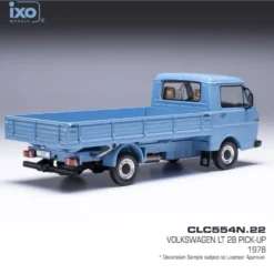 Volkswagen LT 28 Pick-Up - 1978 - Blå - Ixo Models - 1:43