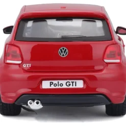 Volkswagen Polo GTI Mark 5 - Röd - Bburago - 1:24