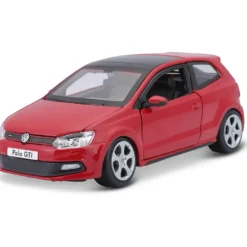 Volkswagen Polo GTI Mark 5 - Röd - Bburago - 1:24