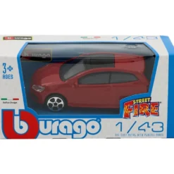 Volkswagen Polo GTI - 2010 - Röd - Bburago - 10 cm