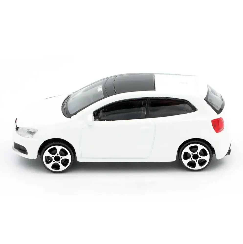 Volkswagen Polo Mk5 GTI - Vit - Bburago - 9 cm