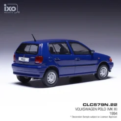 Volkswagen Polo (MK III) - 1994 - Blå - Ixo Models - 1:43