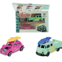 Volkswagen T1 + Beetle - Volkswagen The Originals - Majorette