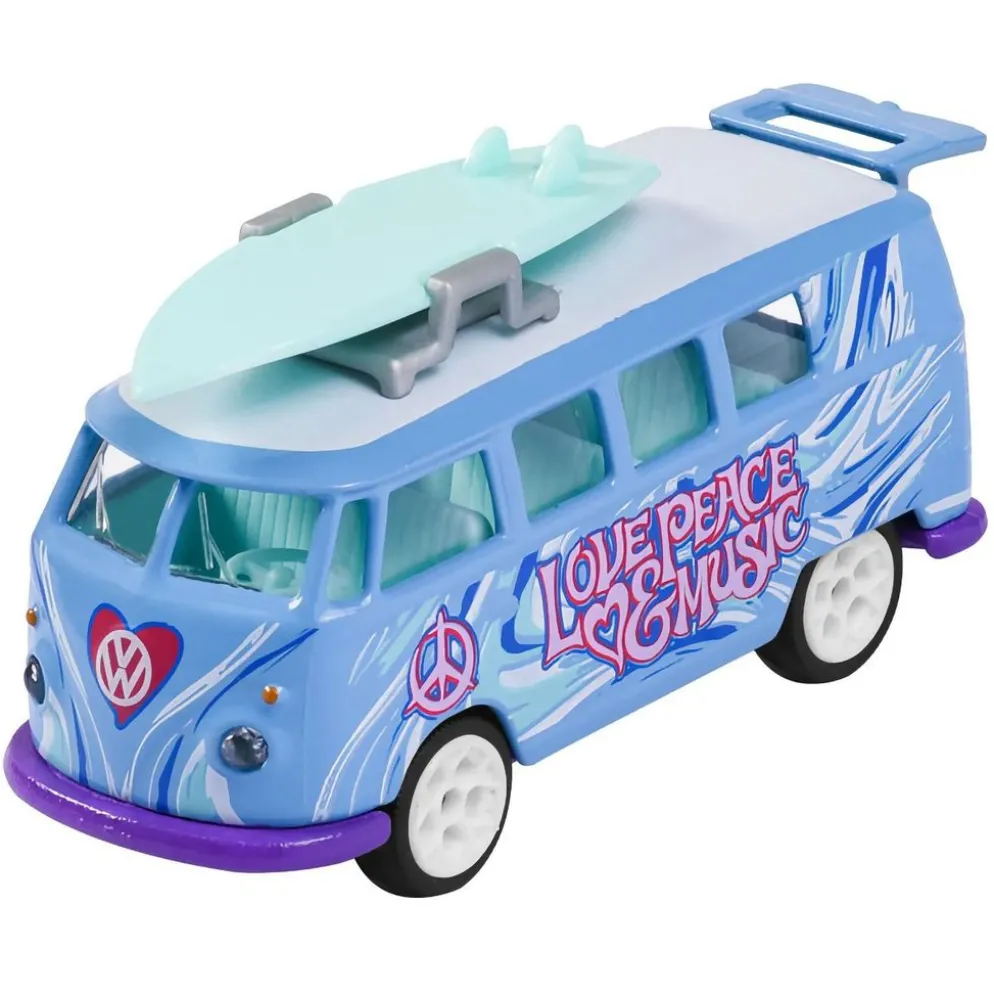 Volkswagen T1 - Blå - The Originals - Deluxe - Majorette