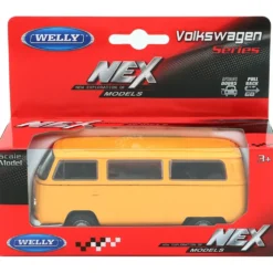 Volkswagen T2 Bus - 1972 - Gul - Welly - 11 cm