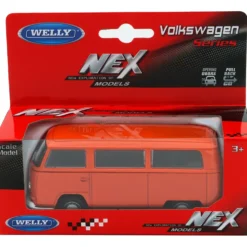 Volkswagen T2 Bus - 1972 - Orange - Welly - 11 cm