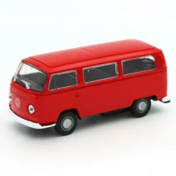Volkswagen T2 Bus - 1972 - Röd - Welly - 11 cm
