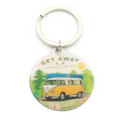 Volkswagen T1 - Get Away - Nyckelring - Nostalgic Art