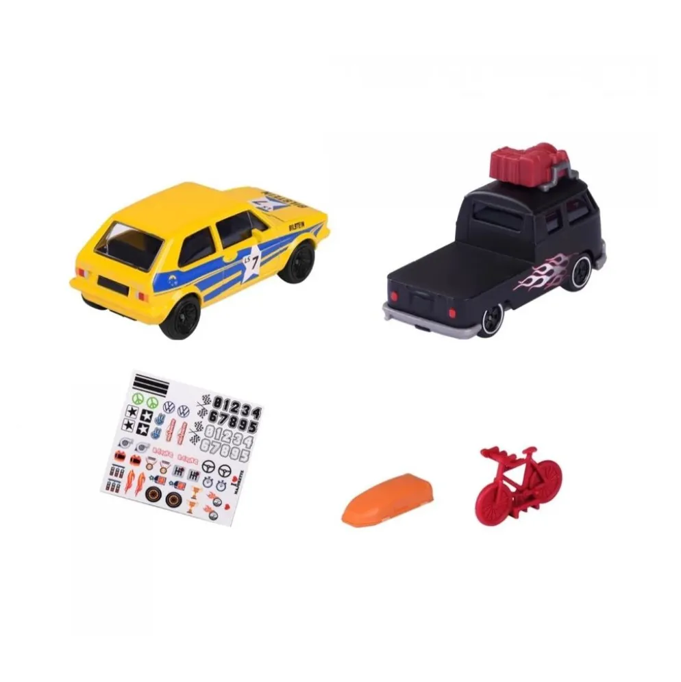 Volkswagen T1 + Golf - Volkswagen The Originals - Majorette