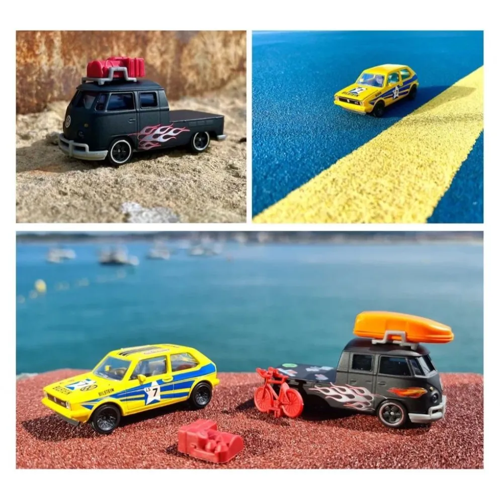 Volkswagen T1 + Golf - Volkswagen The Originals - Majorette