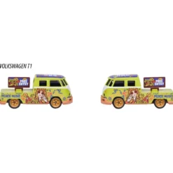 Volkswagen T1 - Grön - The Originals - Deluxe - Majorette