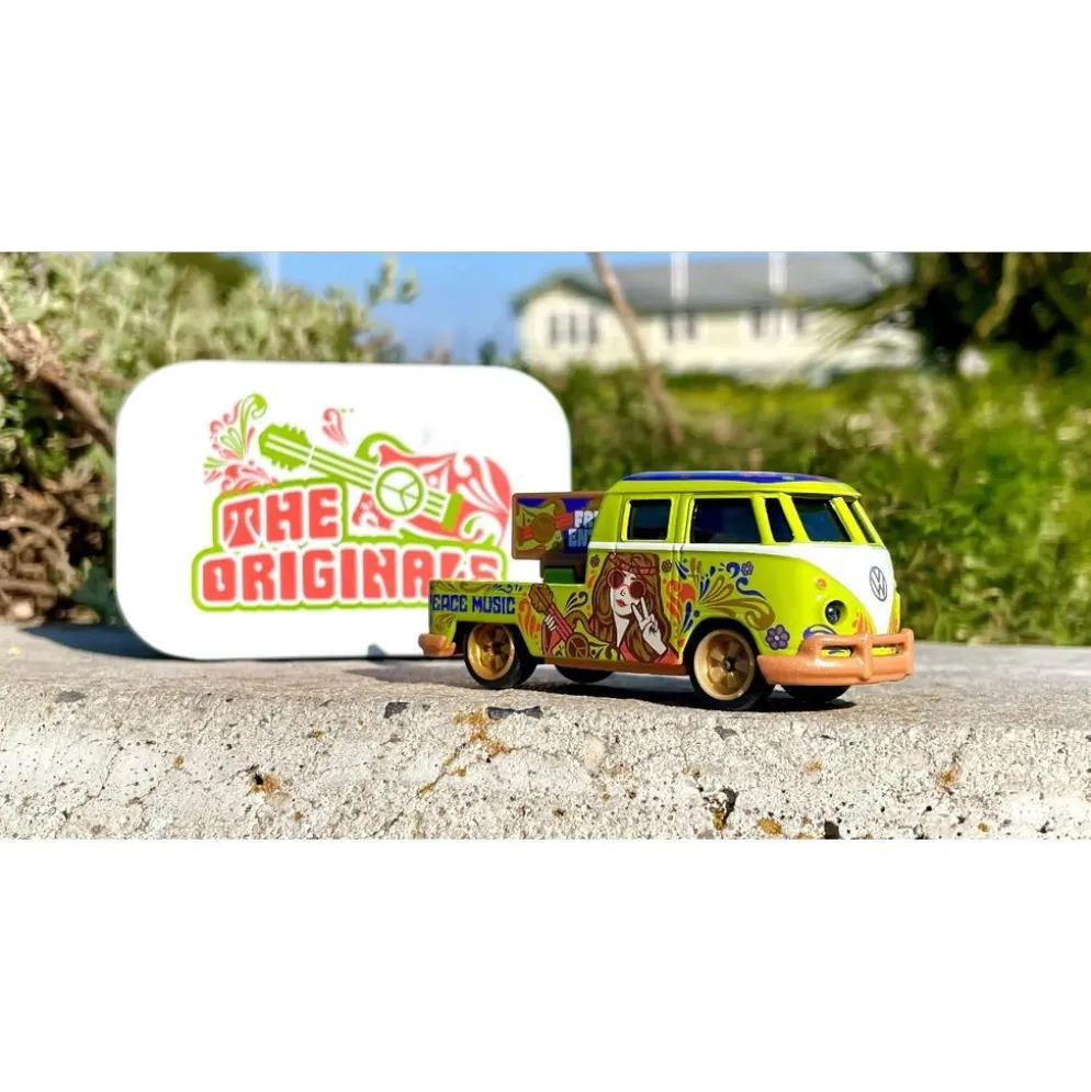 Volkswagen T1 - Grön - The Originals - Deluxe - Majorette