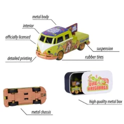 Volkswagen T1 - Grön - The Originals - Deluxe - Majorette