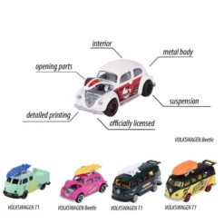 Volkswagen - The Originals - Giftpack 5 bilar - Majorette