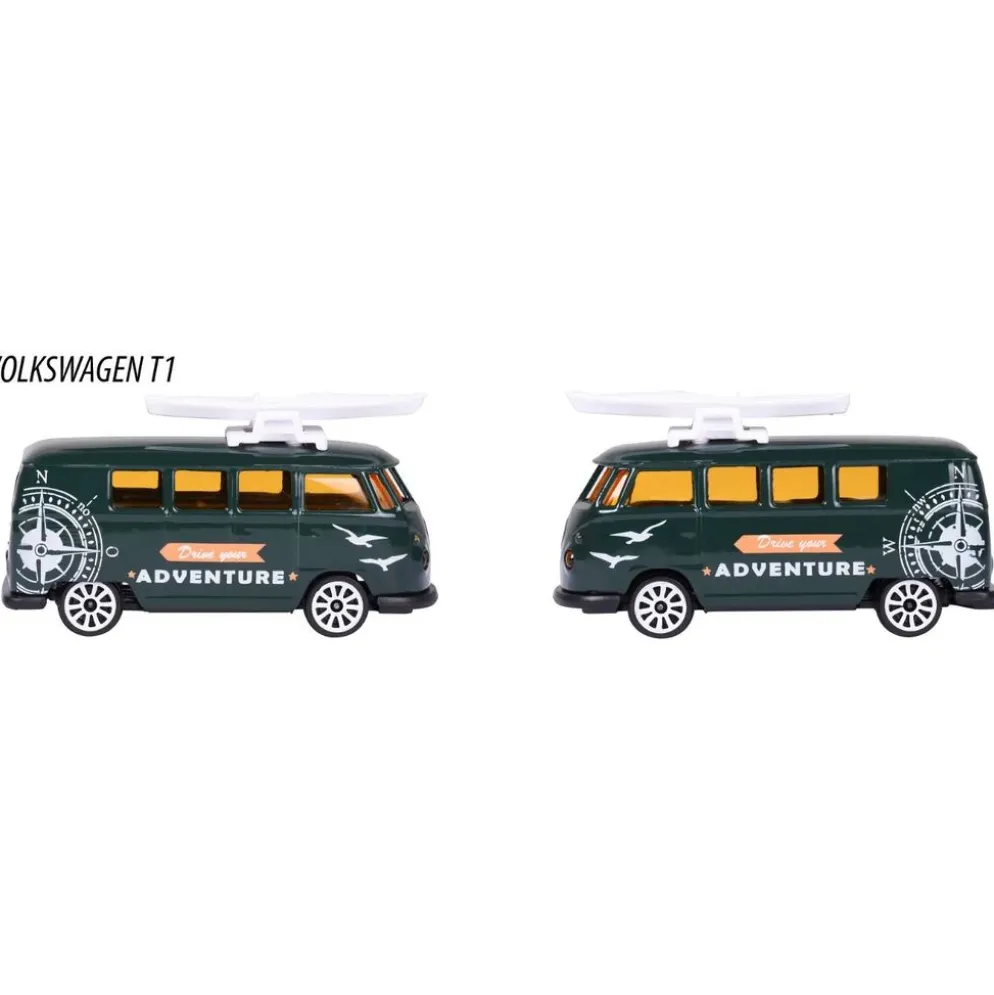 Volkswagen T1 - Mörkgrön - Volkswagen Premium Cars - Majorette