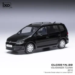 Volkswagen Touran - 2010 - Svart - Ixo Models - 1:43