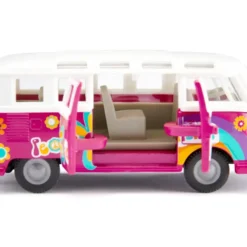 Volkswagen T1 Samba - Rosa - Siku - 9 cm