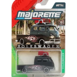 Volkswagen T1 - Svart - Volkswagen Premium Cars - Majorette