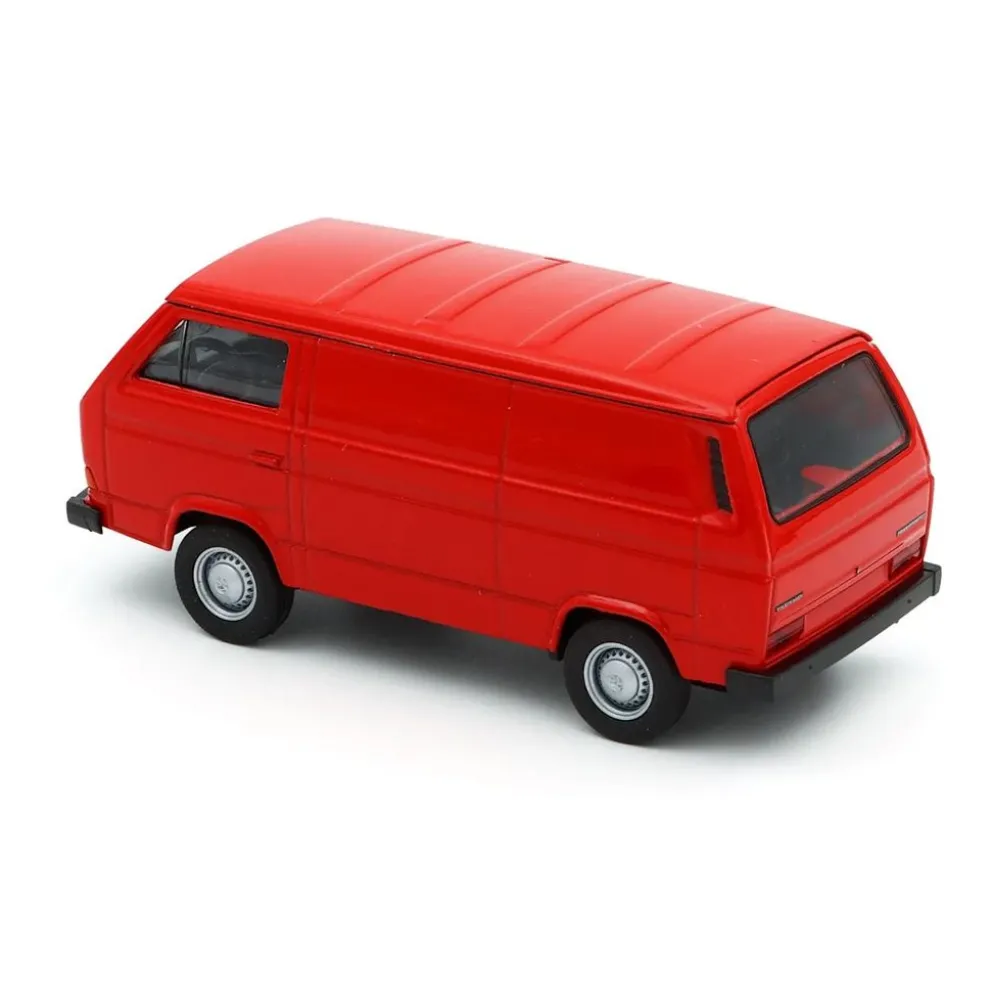 Volkswagen T3 VAN - Röd - Welly - 11 cm