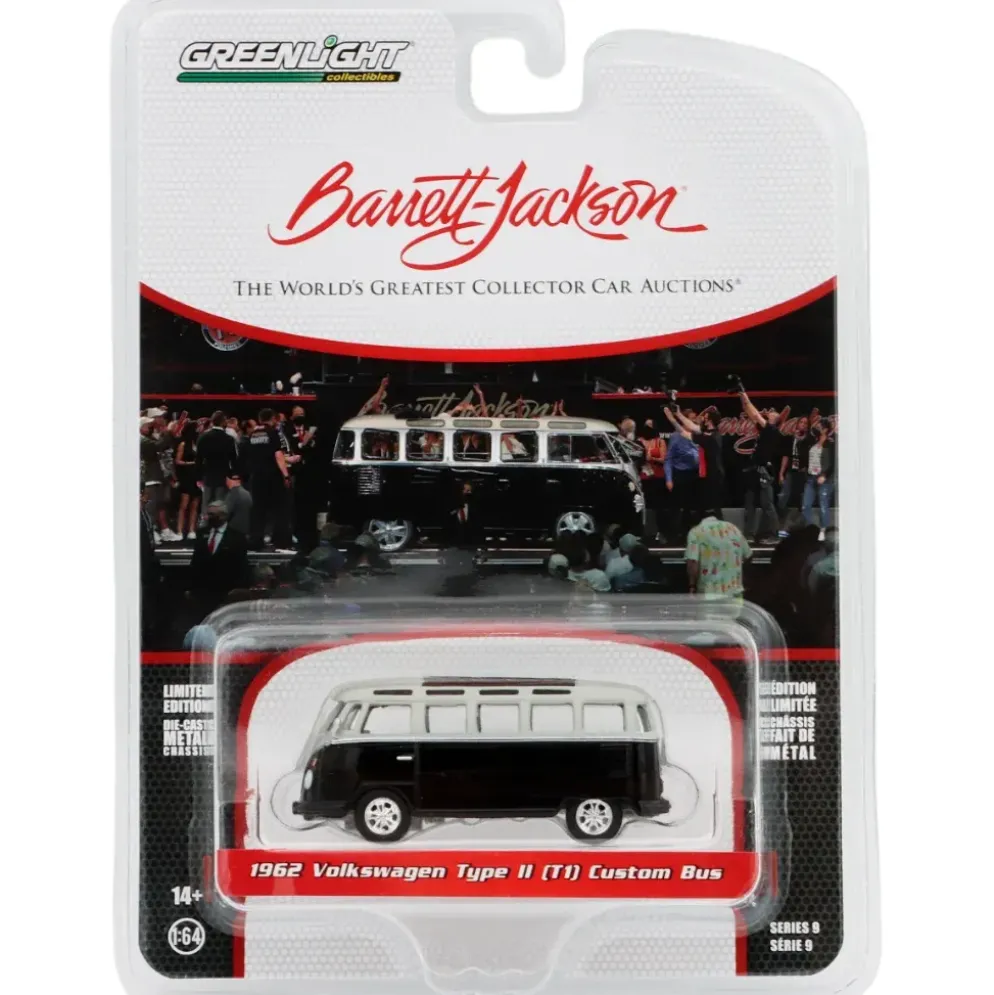 1962 Volkswagen Type II (T1) Custom Bus - GreenLight - 1:64