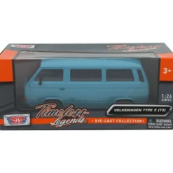 Volkswagen Type 2 (T3) - Blå - Motormax - 1:24