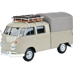 Volkswagen Type 2 (T1) Pickup - Beige - Motormax - 1:24