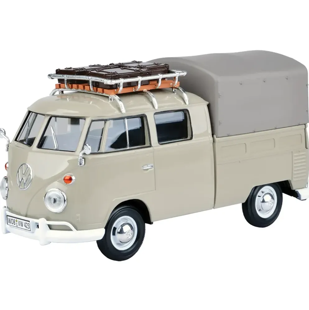 Volkswagen Type 2 (T1) Pickup - Beige - Motormax - 1:24
