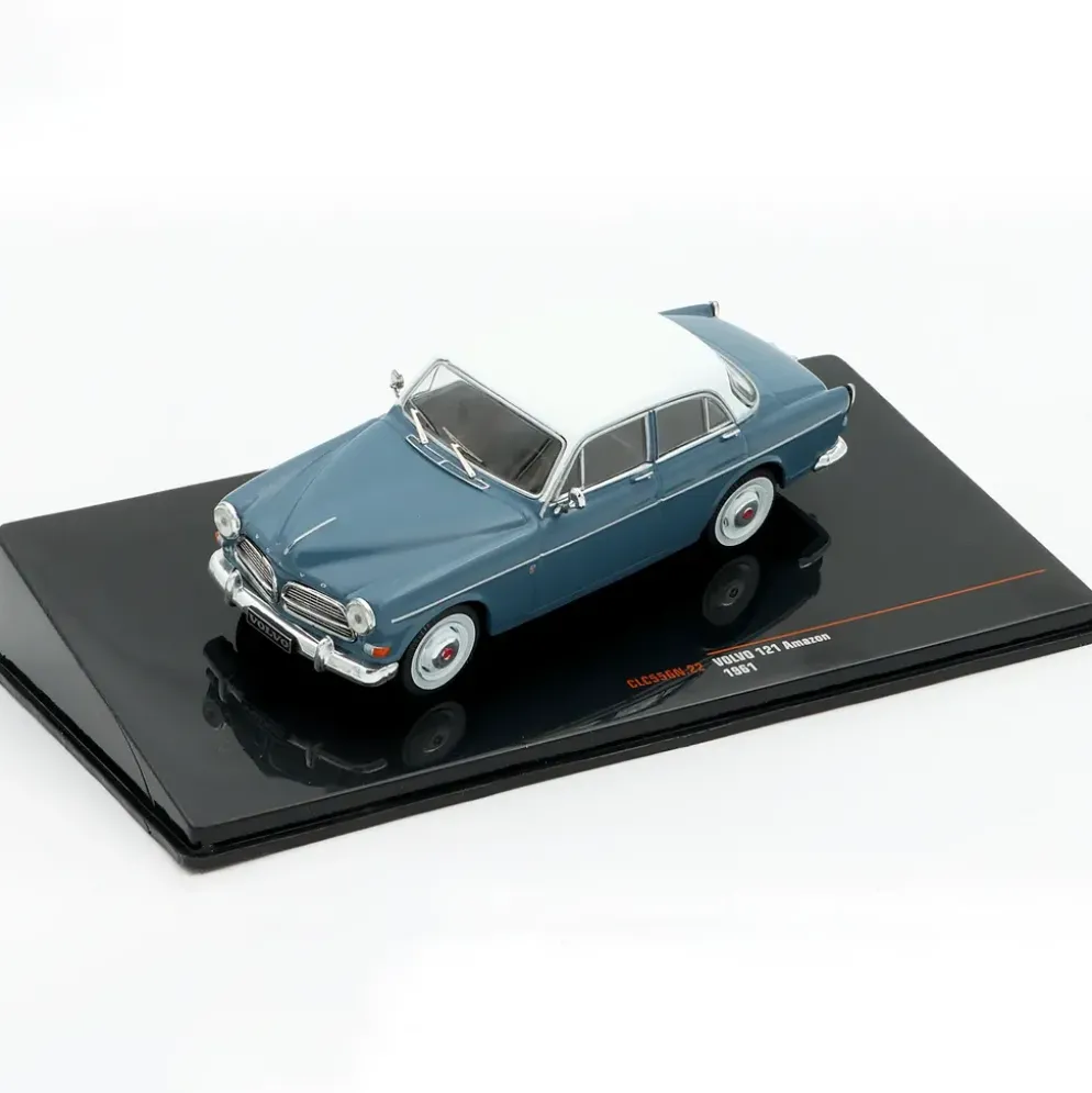 Volvo 121 Amazon - 1961 - Grå / Vit - Ixo Models - 1:43