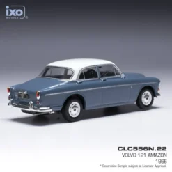 Volvo 121 Amazon - 1961 - Grå / Vit - Ixo Models - 1:43