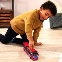 Volvo City Bus - Röd - Dicke Toys - 40 cm