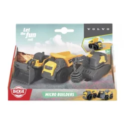 Volvo Construction 3-Pack - Byggfordon - Dickie Toys - 9 cm