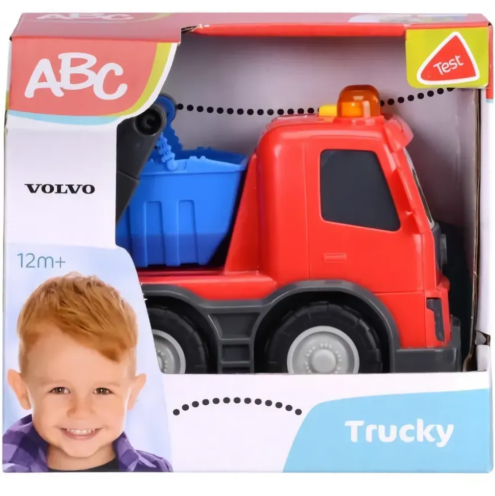 Volvo Containerbil från 12 månader - Ljud och Ljus - ABC