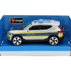 Volvo EX40 - Polisbil Tyskland - Bburago - 10 cm