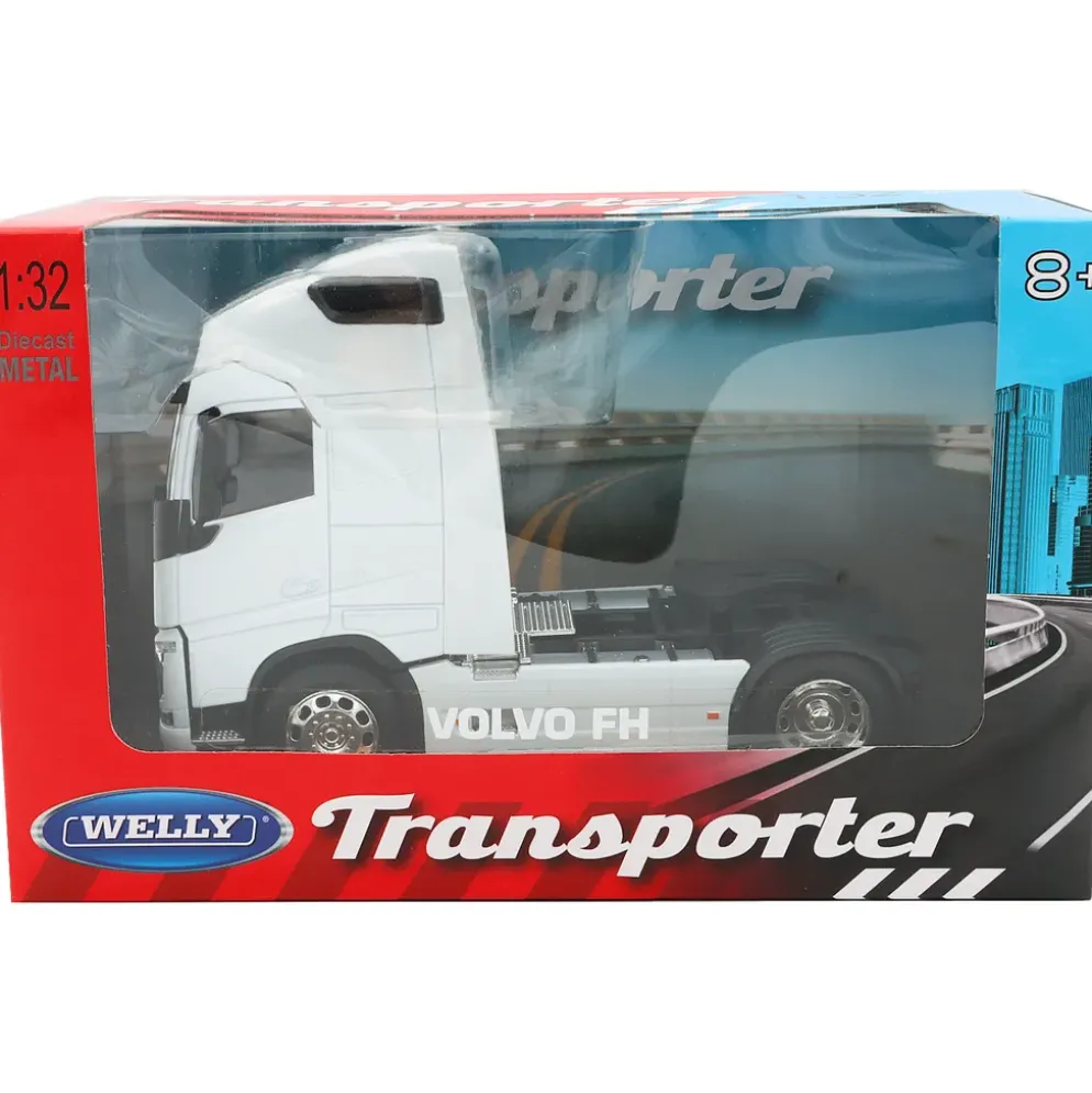 Volvo FH 500 - Dragbil - Vit - Welly - 1:32 - 18 cm