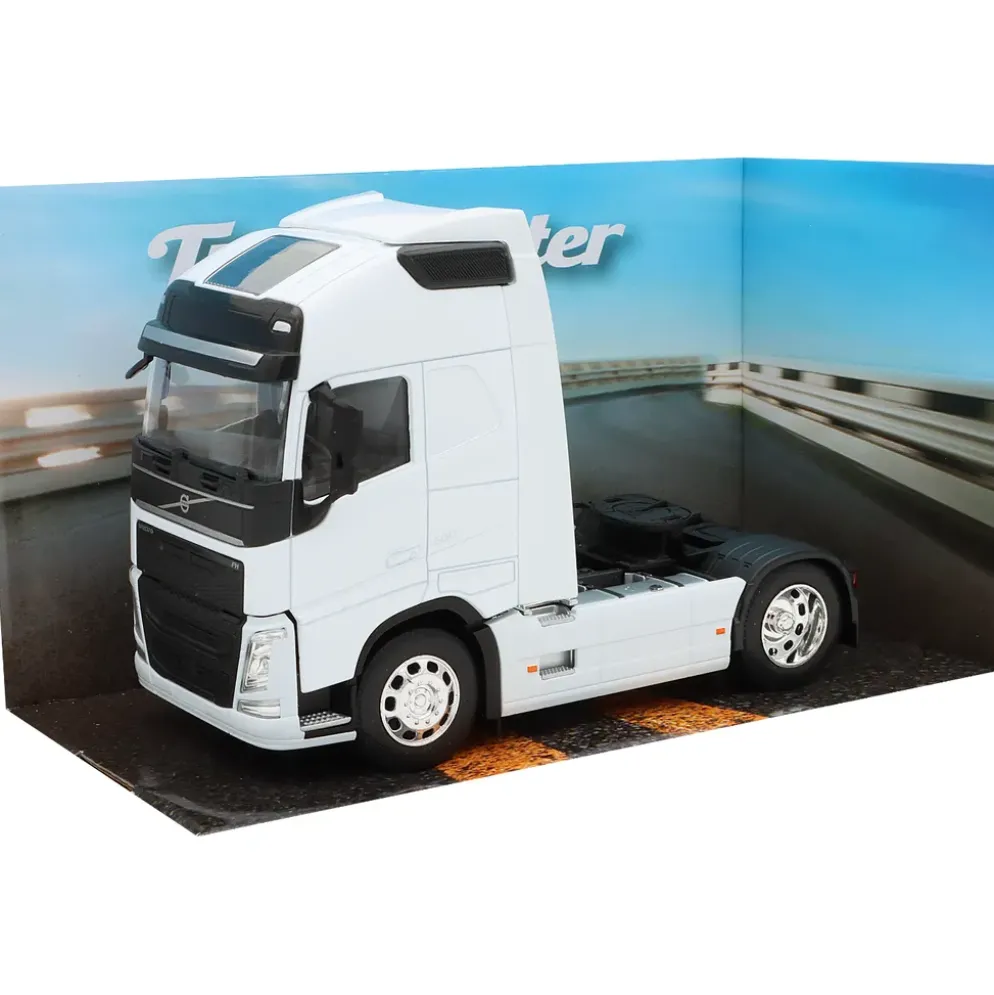 Volvo FH 500 - Dragbil - Vit - Welly - 1:32 - 18 cm