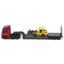 Volvo FH16 med trailer och Volvo L25H - Maisto