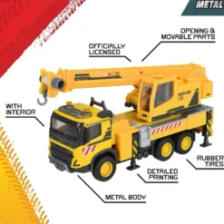 Volvo FMX Kranbil - Truck Crane - Majorette - 19 cm