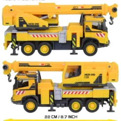 Volvo FMX Kranbil - Truck Crane - Majorette - 19 cm