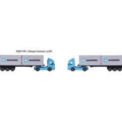 Volvo FMX Transporter Container 2x20 ft - MAERSK - Majorette