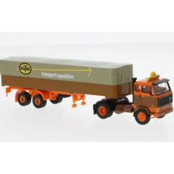 Volvo F89 PP-SZ - Datra - 1972 - Brekina - 1:87
